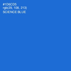#1D6CD5 - Science Blue Color Image